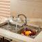 Low arc kitchen mixer