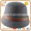 Small order accept cheap felt hat material wool bodies bucket caps