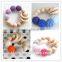 Infant teething bracelet crochet wood beads baby teething necklace toy