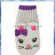 Mouse Cotton Knitted Hand Gloves Mitten With 3D Ears for Young Girls