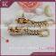 gold metal hanging ornament, metal bag accessory, Guangzhou metal hardware for handbag accessory