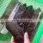 large natural rock smoky quartz crystal point