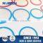 Silicone Spill Cover Pot Lid Glass Lid With Silicone Rim
