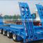 widely used low flatbed semi trailers / low bed trailer truck for sale
