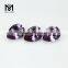 Good quality wholesale 46# corundum pear machine cut ruby gemstone