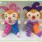 Factory Direct Selling Small Sized Smile Doll Clown Plush Stuffed Toy