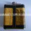 New fashion stainless steel hip flask with PU leather wrap