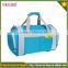 Promotion nylon reusable sport meash bag sport gym bag traveler bag