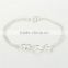 21CM Fashion European Style Custom Infinite Symbol Mark Bracelet