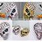 45*30mm New Arrival Rhinestone Hat Skeleton Vintage Accessories Good Gift Halloween Brooches For Women