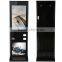 37" HD Floor LCD Ad Signage With Printer