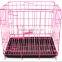 2016 dog transport kennel folding metal mesh dog cage