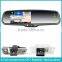 Car GPS navigation rearview mirror with Bluetooth/FM/MP4/MP3/Phone book/back-up display/Bracket GERMID
