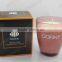 custom design beautiful luxury candle box packing for glass candle jar with scented candle
