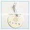 full colour printed custom clothes price tags with barcode on back