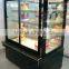 Japanese stype upright refrigerated cake display case for supermarket & store