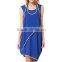 Wholesale summer asymmetrical novelty sleeveless casual women sport dress