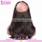 New Arrival Lace Frontal Closure Natural Hairline 360 Lace Band Frontals Back With Elastic 360 Frontal