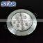 high quality AC 110V round 12W IP65 led cob housing recessed ceiling dmx rgb downlight