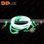 china supplier noise cancelling fluorescence glowing eabuds metal earphone