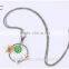 wholesale custom essential oil diffuser flower of life stainless steel pendant