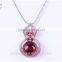 925 silver calabash essential oil silver pendant necklace wholesale
