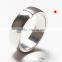 Tungsten Carbide 8mm Silver Mutiple Grooves Brick Style Wedding Engagement Band Ring for Men