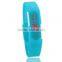 2016 New Fashion Men and Women Rubber LED Watch silicon wristband Date Sports Bracelet Digital Wrist Watch