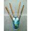 Reusable Straight Drinking Straw, Stainless Steel Beverage Straws with Cleaning Brush for Juice Cocktail Beverage