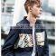 wholesale blank men baseball jacket/baseball jacket custom print/baseball jacket custom made