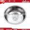 Undermount Round 201 Stainless Steel Kitchen Sink 16inch Single Bowl