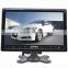 Super slim touch button Vehicle Car display 7 / 9 inch lcd quad lcd monitor