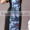 Pretty Steps 2016 new fashion ladies designed elegant floral print summer slim fit dress