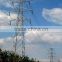 Galvanized steel electric power transmission tower