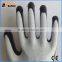 BSSAFETY white polyester black nitrile coated work glove