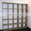 WOODEN LIBRARY WALL BOOKCASE