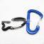 Fish Double Hook Aluminum Carabiner Climbing Hook