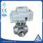304 316L/R electric female three way ball valve