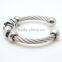 large cuff open bangles men for promotion