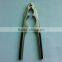 High Quality black plastic handle Nut Cracker zinc alloy Walnut Clamp