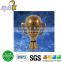 kids small golden football champion cup inflatable tumber