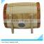 classic wooden wine barrel for grape wine culture