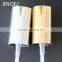 high quality UV coating PP aluminium Golden/silver color fine mist sprayer 118/410