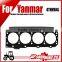 4TNV84L steel cylinder head gasket for yanmar diesel excavator used