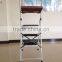 3 step ladder with tool tray