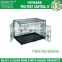 Haierc Low Price travel dog crate plastic pet dog cages