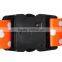 Polka Dot Orange 2m 3Dial TSA Lock Luggage Suitcase Belt Strip