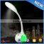 2016 newest product Touch Sensor bluetooth speaker desk lamp with Flexible Neck Lamp