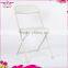 New design Qingdao Sinofur new style garden white plastic folding chair