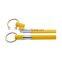 Colorful promotional mini pen plastic ball pen with metal ring